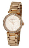 Michael Kors Parker Rose Gold Dial Steel Strap Watch for Women - MK6470 Authentic Buy Shop Now