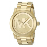 Michael Kors Runway Gold Dial Gold Steel Strap Watch for Women - MK5706 Authentic Buy Shop Now