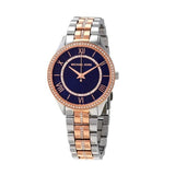 Michael Kors Lauryn Quartz Blue Dial Two Tone Steel Strap Watch For Women - MK3929 Authentic Buy Shop Now