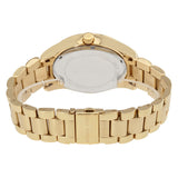 Michael Kors Layton Pave Blue Dial Gold Steel Strap Watch for Women - MK6243 Authentic Buy Shop Now
