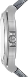 Michael Kors Lennox Quartz Black Dial Grey Leather Strap Watch For Women - MK7309 Authentic Buy Shop Now