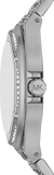 Michael Kors Lennox Analog Crystals Silver Dial Silver Steel Strap Watch For Women - MK7408 Authentic Buy Shop Now