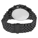 Michael Kors Lexington Chronograph Black Dial Black Steel Strap Watch for Men - MK8603 Authentic Buy Shop Now