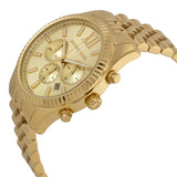 Michael Kors Lexington Gold Dial Gold Steel Strap Watch for Men - MK8281 Authentic Buy Shop Now