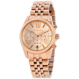 Michael Kors Lexington Rose Gold Dial Rose Gold Steel Strap Watch for Women - MK5569 Authentic Buy Shop Now