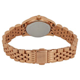 Michael Kors Lexington Quartz White Dial Rose Gold Steel Strap Watch For Women - MK3230 Authentic Buy Shop Now