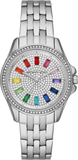 Michael Kors Pilot Quartz Silver Dial Silver Steel Strap Watch For Women - MK7368 Authentic Buy Shop Now