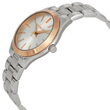 Michael Kors Mini Slim Runway Silver Dial Silver Steel Strap Watch for Women - MK3514 Authentic Buy Shop Now