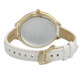 Michael Kors Slim Runway White Dial White Leather Strap Watch For Women - MK2273 Authentic Buy Shop Now