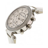 Michael Kors Parker White Dial White Leather Strap Watch for Women - MK2277 Authentic Buy Shop Now