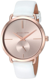Michael Kors Portia Rose Gold Dial White Leather Strap Watch For Women - MK2660 Authentic Buy Shop Now
