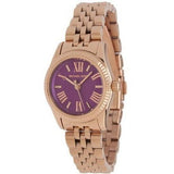 Michael Kors Lexington Quartz Pink Dial Rose Gold Steel Strap Watch For Women - MK3273 Authentic Buy Shop Now