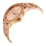 Michael Kors Hartman Rose Gold Dial Rose Gold Steel Strap Watch For Women - MK3491 Authentic Buy Shop Now