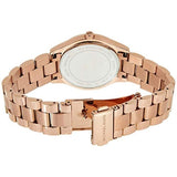 Michael Kors Slim Runway Rose Gold Dial Rose Gold Steel Strap Watch for Women - MK3549 Authentic Buy Shop Now