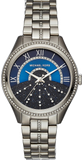 Michael Kors Lauryn Blue Dial Silver Steel Strap Watch for Women - MK3720 Authentic Buy Shop Now