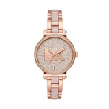Michael Kors Sofie Quartz Crystals Crystals Rose Gold Dial Rose Gold Steel Strap Watch For Women - MK4336 Authentic Buy Shop Now