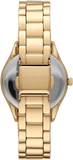 Michael Kors Lauryn Quartz Mother of Pearl Gold Dial Gold Steel Strap Watch For Women - MK4490 Authentic Buy Shop Now