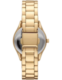 Michael Kors Lauryn Quartz Mother of Pearl Gold Dial Gold Steel Strap Watch For Women - MK4490 Authentic Buy Shop Now