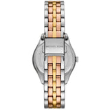 Michael Kors Harlowe Three-Hand Mother of Pearl White Dial Tri Tone Steel Strap Watch for Women - MK4846 Authentic Buy Shop Now