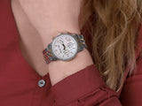 Michael Kors Ritz Chronograph White Dial Two Tone Steel Strap Watch for Women - MK5057 Authentic Buy Shop Now