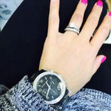 Michael Kors Runway Black Dial Black Steel Strap Watch for Women - MK5190 Authentic Buy Shop Now