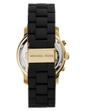 Michael Kors Runway Black Dial Black Silicone Strap Watch for Women - MK5191 Authentic Buy Shop Now