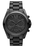 Michael Kors Bradshaw Black Dial Black Steel Strap Watch for Men - MK5550 Authentic Buy Shop Now