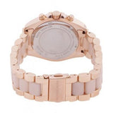 Michael Kors Bradshaw Rose Gold Dial Two Tone Steel Strap Watch for Women - MK6066 Authentic Buy Shop Now