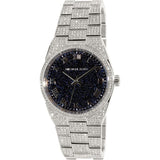 Michael Kors Channing Diamonds Black Dial Silver Steel Strap Watch for Women - MK6089 Authentic Buy Shop Now