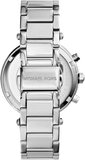 Michael Kors Parker Chronograph Blue Dial Silver Steel Strap Watch for Women - MK6117 Authentic Buy Shop Now