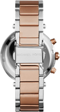 Michael Kors Parker Blue Dial Two Tone Steel Strap Watch for Women - MK6141 Authentic Buy Shop Now