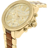 Michael Kors Wren Gold Dial Two Tone Steel Strap Watch for Women - MK6294 Authentic Buy Shop Now