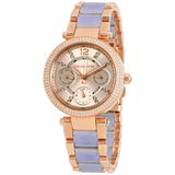 Michael Kors Parker Gold Dial Two Tone Steel Strap Watch for Women - MK6327 Authentic Buy Shop Now