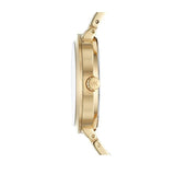 Michael Kors Garner Quartz Gold Dial Gold Steel Strap Watch For Women - MK6408 Authentic Buy Shop Now