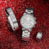 Michael Kors Ritz Silver Dial Silver Steel Strap Watch for Women - MK6428 Authentic Buy Shop Now