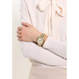 Michael Kors Briar Analog Gold Dial Gold Steel Strap Watch For Women - MK6464 Authentic Buy Shop Now