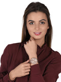 Michael Kors Parker Chronograph Rose Gold Dial Two Tone Steel Strap Watch For Women - MK6832 Authentic Buy Shop Now