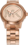 Michael Kors Brynn Analog Rose Gold Dial Rose Gold Steel Strap Watch For Women - MK7318 Authentic Buy Shop Now