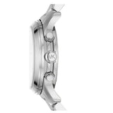 Michael Kors Runway Chronograph Silver Dial Silver Steel Strap Watch For Women - MK7325 Authentic Buy Shop Now
