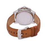 Michael Kors Ryker Chronograph Analog Blue Dial Brown Leather Strap Watch For Men - MK8518 Authentic Buy Shop Now