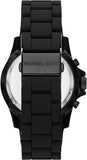 Michael Kors Everest Chronograph Black Dial Black Silicone Strap Watch For Men - MK8980 Authentic Buy Shop Now