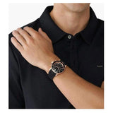 Michael Kors Everest Chronograph Black Dial Black Silicone Strap Watch For Men - MK9055 Authentic Buy Shop Now