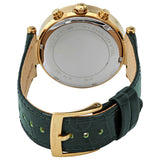 Michael Kors Parker Chronograph Green Dial Green Leather Strap Watch For Women - MK6985 Authentic Buy Shop Now