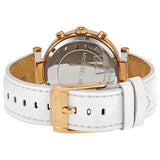 Michael Kors Parker White Diamonds Dial White Leather Strap Watch for Women - MK2281 Authentic Buy Shop Now
