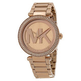 Michael Kors Parker Rose Gold Dial Rose Gold Steel Strap Watch for Women - MK5865 Authentic Buy Shop Now