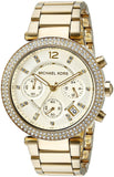 Michael Kors Parker Gold Dial Gold Steel Strap Watch for Women - MK5354 Authentic Buy Shop Now