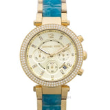 Michael Kors Parker Gold Dial Two Tone Steel Strap Watch for Women - MK6364 Authentic Buy Shop Now