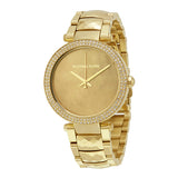 Michael Kors Parker Gold Mother of Pearl Dial Gold Steel Strap Watch for Women - MK6425 Authentic Buy Shop Now