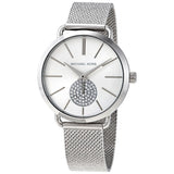 Michael Kors Portia Silver Dial Silver Mesh Bracelet Watch for Women - MK3843 Authentic Buy Shop Now