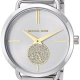 Michael Kors Silver Dial Two Tone Steel Strap Watch for Women - MK3679 Authentic Buy Shop Now